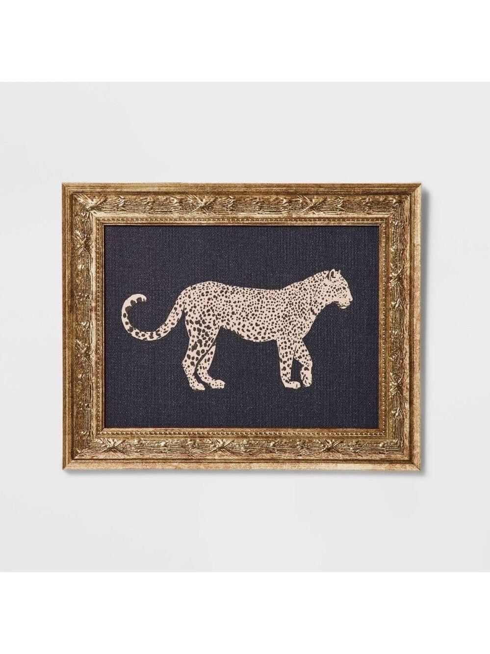 10" x 8" Cheetah Framed Wall Art Canvas - Threshold™ with Studio McGee